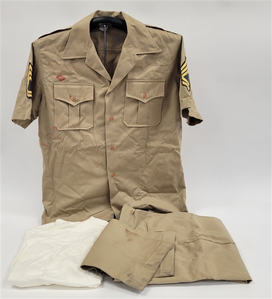 Forry Smith "Sgt. Carl Palmer - We Were Soldiers" Screen Worn Dress Uniform