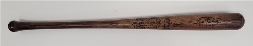 Vintage 1930-31 Lou Gehrig "40 L.G." Hillerich & Bradsby Bone Rubbed & Powerized - Bold Logos 34" 30.72oz Bat