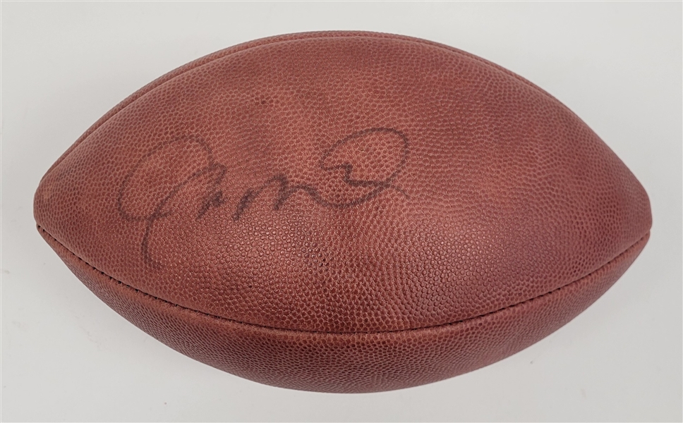 Joe Montana Autographed Official NFL Football UDA