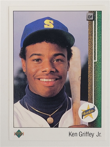 Ken Griffey Jr. 1989 Upper Deck Star Rookie #1 Card