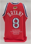 Kobe Bryant Autographed 2003 NBA All-Star Mitchell & Ness Stat Jersey LE #4/8 PSA/DNA & Beckett LOA