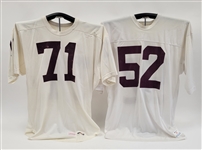 Lot of 2 Augsburg College Game Used Football Jerseys