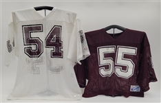 Lot of 2 Augsburg College Game Used Football Jerseys