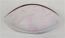 1987 Minnesota Vikings Team Signed Football