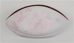 1987 Minnesota Vikings Team Signed Football