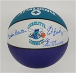 1989-90 Charlotte Hornets Team Signed Basketball