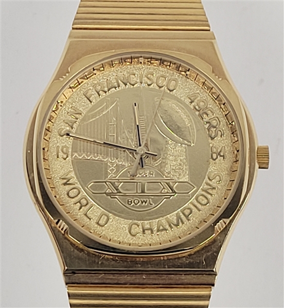 San Francisco 49ers 1984 Super Bowl XIX Championship Watch