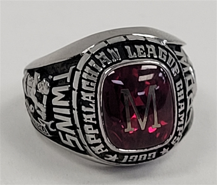 Elizabethton Twins 1989 Appalachian League Championship Ring