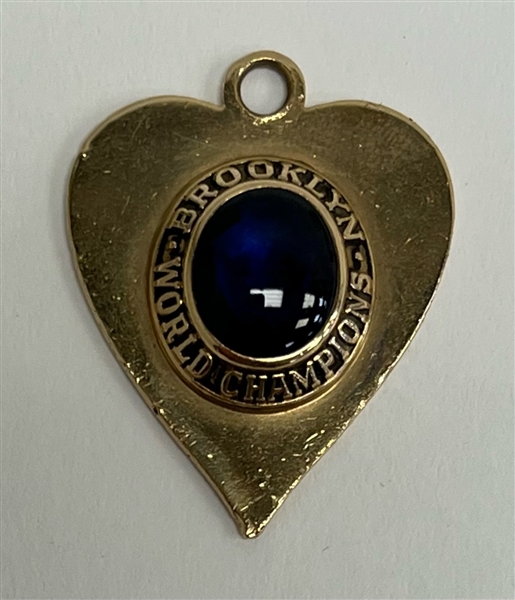 Brooklyn Dodgers 1955 World Series Championship Pendant