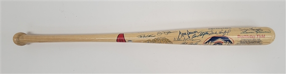 Baseball Stars & Hall of Famers Autographed Cooperstown Bat w/ Sandy Koufax Beckett LOA