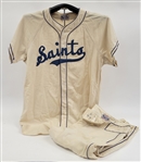 Vintage 1949 St. Paul Saints Game Used Uniform