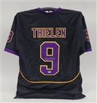 Adam Thielen Autographed Custom College Jersey Beckett