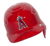 Mike Trout Autographed & Inscribed Los Angeles Angels Rookie Year Full Size Batting Helmet MLB