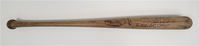 Willie McCovey 1969 All-Star Game Used & Autographed MVP Bat w/ MEARS A10 & JSA LOAs