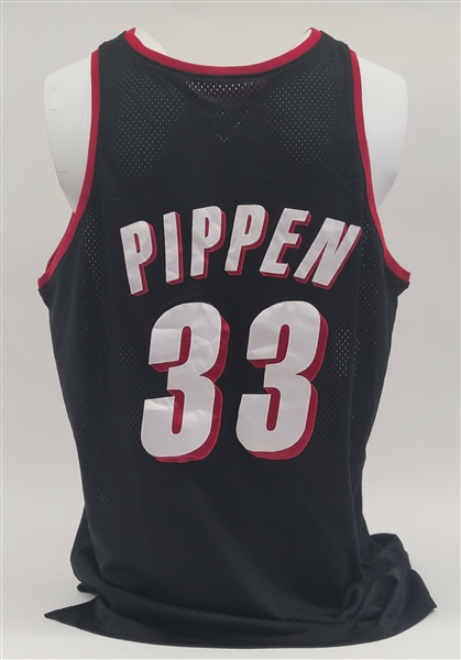 Scottie Pippen 2000-01 Portland Trail Blazers Game Used Jersey w/ Dave Miedema LOA