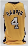 Ron Harper 1999-00 Los Angeles Lakers Game Used & Autographed Jersey w/ Dave Miedema LOA