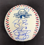 2009 American League All-Stars Team Signed Baseball MLB