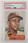 Satchell Paige 1953 Topps #220 Card PSA 2