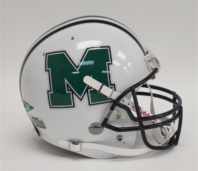 Marshall University #88 Full Size Authentic Football Helmet (Randy Moss College Number) 