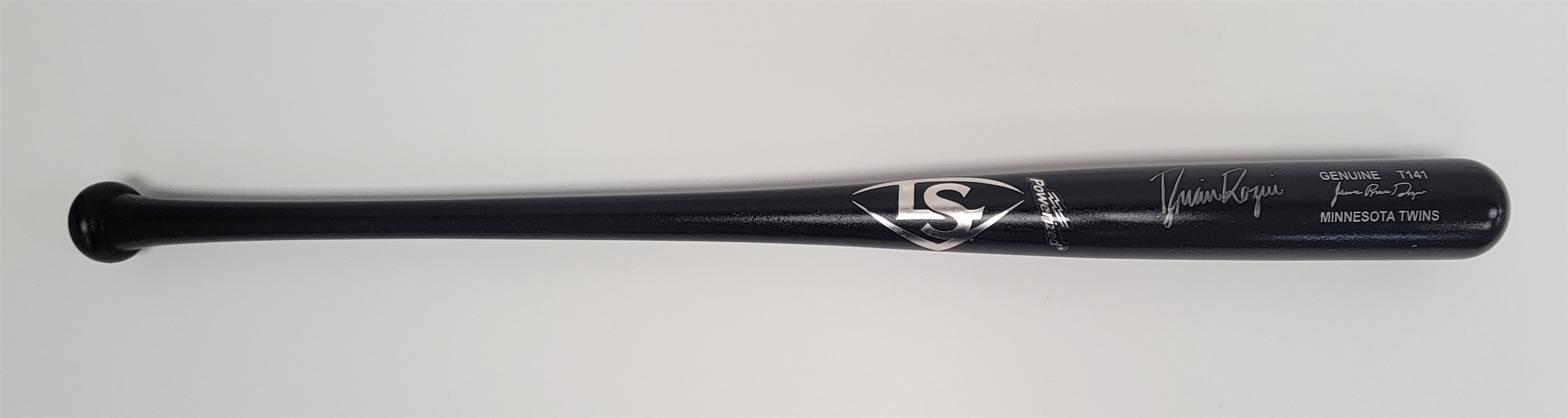 Brian Dozier Autographed Louisville Slugger Game Model Bat