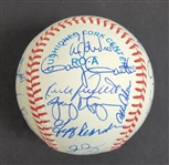 1989 Minnesota Twins Team Signed Baseball w/ Kirby Puckett Beckett LOA