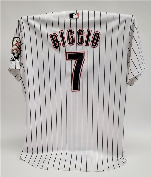 Craig Biggio 2002 Houston Astros Game Used Jersey w/ Dave Miedema LOA