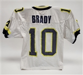 Tom Brady 1998 Michigan Wolverines Game Used Jersey w/ Dave Miedema LOA