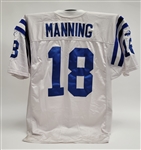 Peyton Manning 2000 Indianapolis Colts Game Issued Jersey w/ Dave Miedema LOA