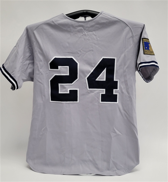 Derek Jeter 1994 Columbus Clippers Game Used Jersey w/ Dave Miedema LOA