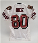 Jerry Rice 1997 San Francisco 49ers Game Used Jersey w/ Dave Miedema LOA