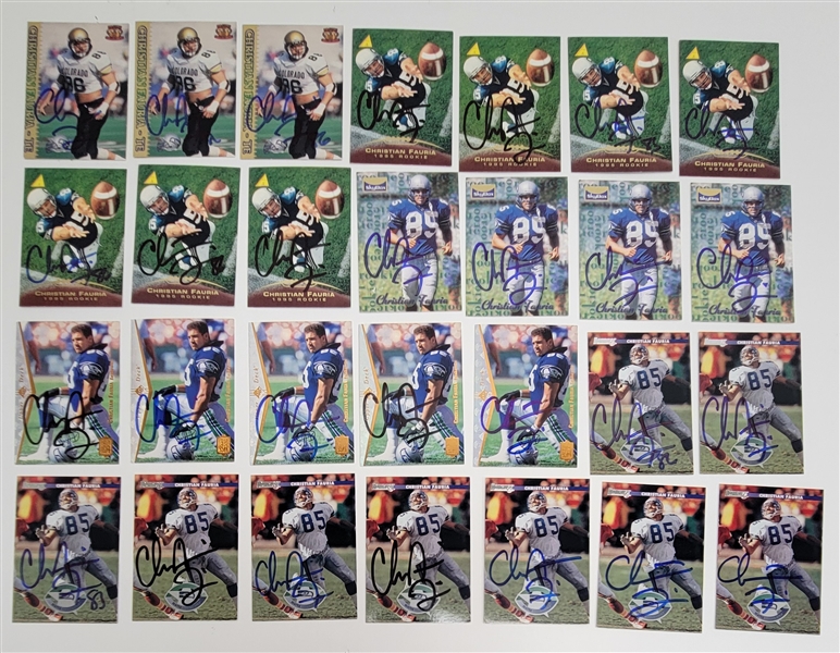 Lot of 84 Autographed Seattle Sports Cards