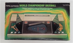 Mattel Electronics "World Championship Baseball" Game in Original Box