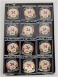 Lot of 24 Kirby Puckett Commemorative Pins