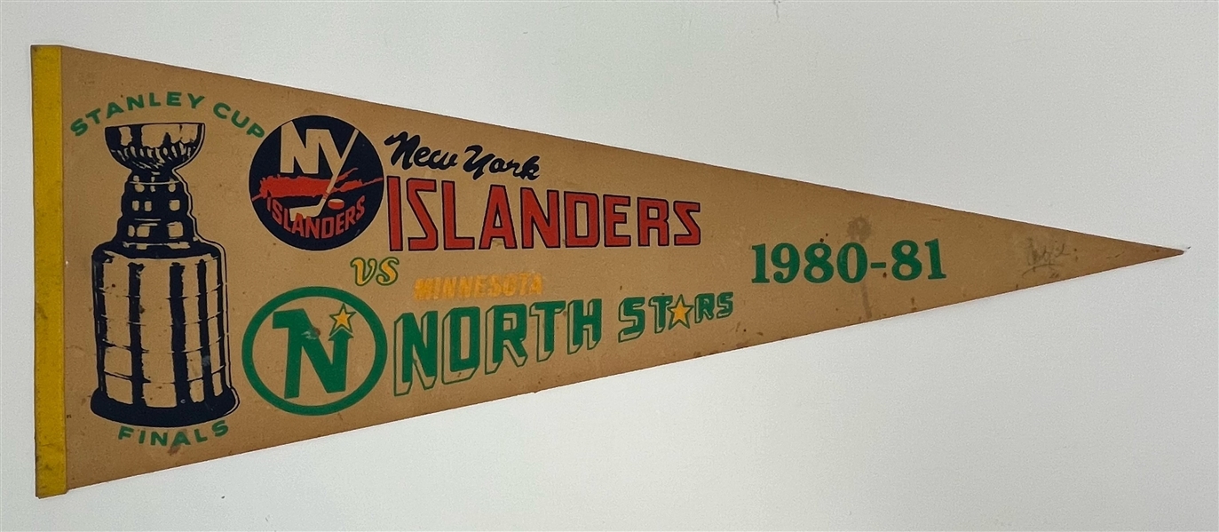 Minnesota North Stars 1980-81 Stanley Cup Finals Pennant