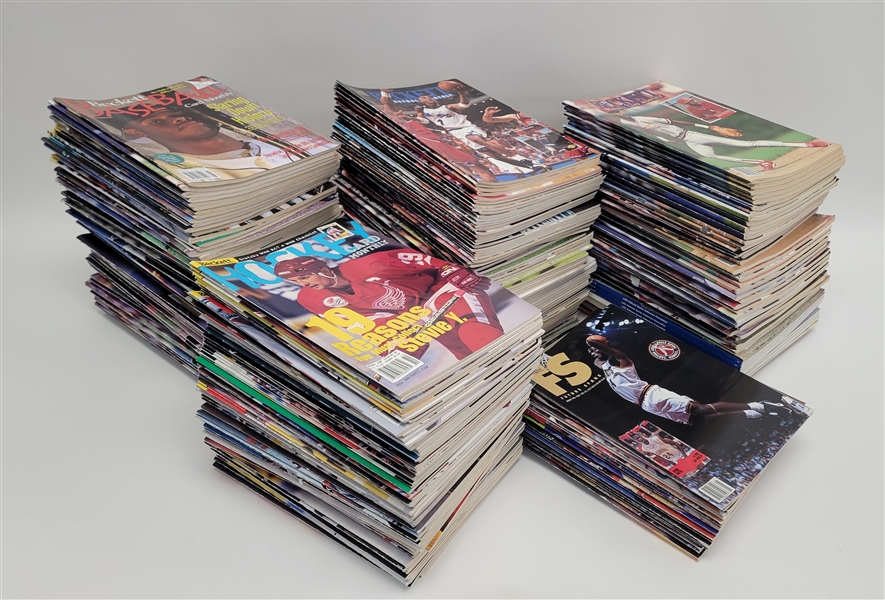 Lot of Over 300 Sports Periodicals