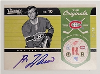 Guy LaFleur 2012-13 Panini Classic Signatures Card LE #31/50