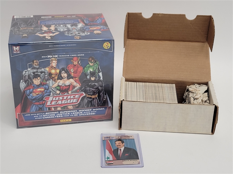 Desert Storm & Justice League Card Collection