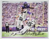 Lot of 25 Alexander Mattison Autographed Minnesota Vikings 16x20 Photos Beckett