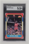 Michael Jordan 1986-87 Fleer #57 Rookie Card SGC 5.5