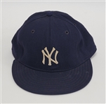 Mickey Mantle c. 1970s-80s Autographed Worn New York Yankees Hat w/ JSA LOA & Letter of Provenance