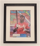 Bo Jackson Autographed & Framed 1986 Sports Illustrated Magazine PSA/DNA