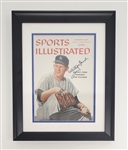 Whitey Ford Autographed & Framed 1956 Sports Illustrated Magazine