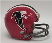 Vintage Atlanta Falcons Game Used Football Helmet