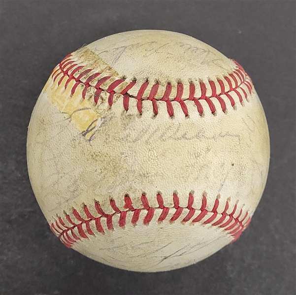 1978 Baltimore Orioles Team Signed Baseball w/ Beckett LOA