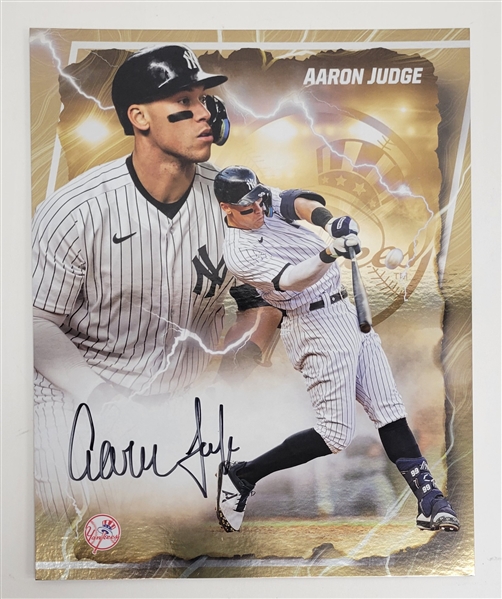 Aaron Judge Autographed Under Wraps "Emanate" Fanatics Collectible LE #9/50 MLB & Fanatics