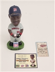 Kirby Puckett Autographed 2001 Minnesota Twins Giveaway Bobblehead w/ Ticket Beckett