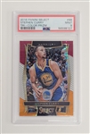 Stephen Curry 2016 Panini Select #88 Tri-Color Prizm PSA 9