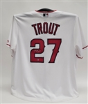 Mike Trout Autographed Los Angeles Angels Authentic Jersey MLB