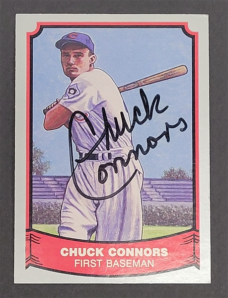 Chuck Connors Autographed 1988 Pacific Trading #71 Card Beckett