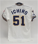 Ichiro Suzuki 2000 Orix Blue Wave Game Used Jersey w/ Dave Miedema LOA